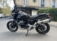MOTO GUZZI V85 TT 850 STRADA - NOIR MAT - 1ER MAIN