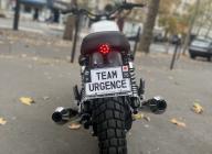 MOTO GUZZI V7 II STONE 750 BLANCHE 1ER MAIN