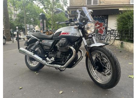 MOTO GUZZI V7 SPECIAL 850 - 1ER MAIN - BLANC/ROUGE