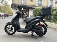 PIAGGIO LIBERTY S 50 Iget - NOIR MAT - 1ER MAIN 